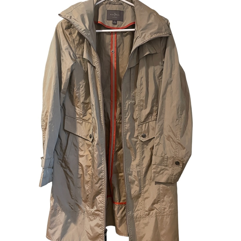 Cole Haan Rain jacket - Topaz shimmer size S - Picture 1 of 7